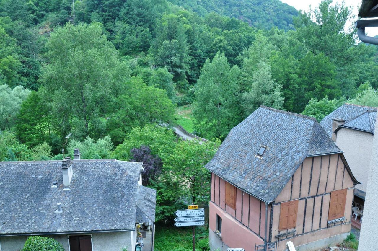 Le Castellou Bed & Breakfast Conques Bagian luar foto